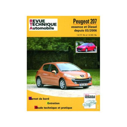 21799 REVUE TECHNIQUE PEUGEOT 207