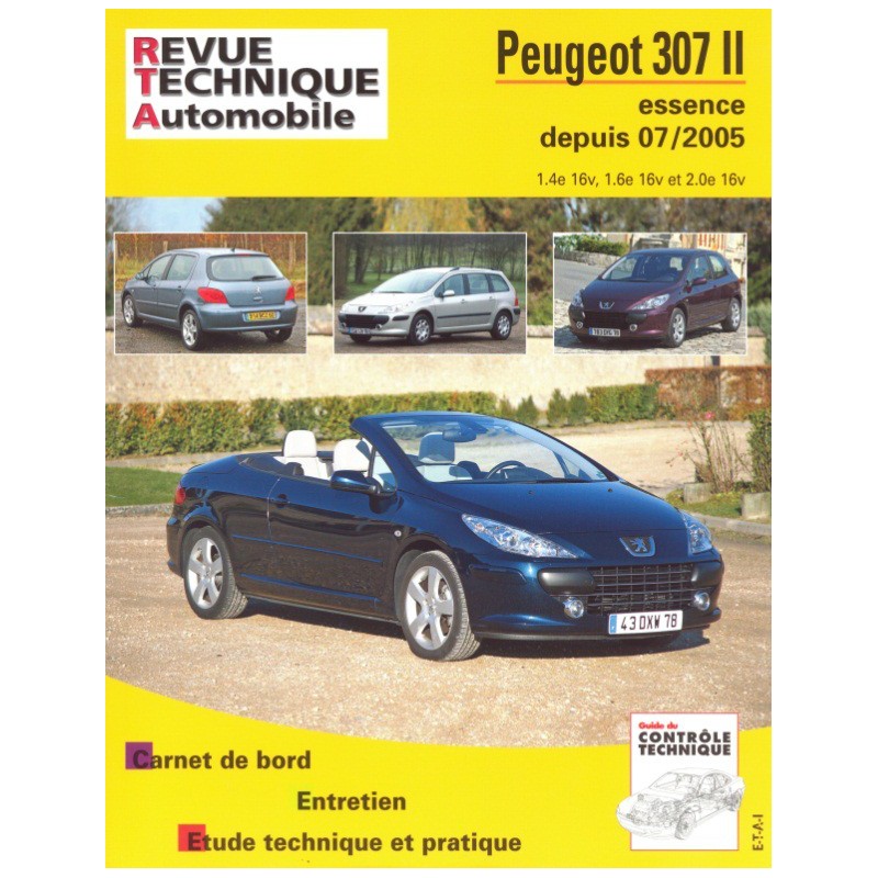 22170 REVUE TECHNIQUE PEUGEOT 307