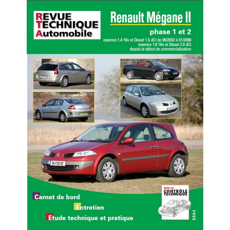 23539 REVUE TECHNIQUE RENAULT MEGANE II