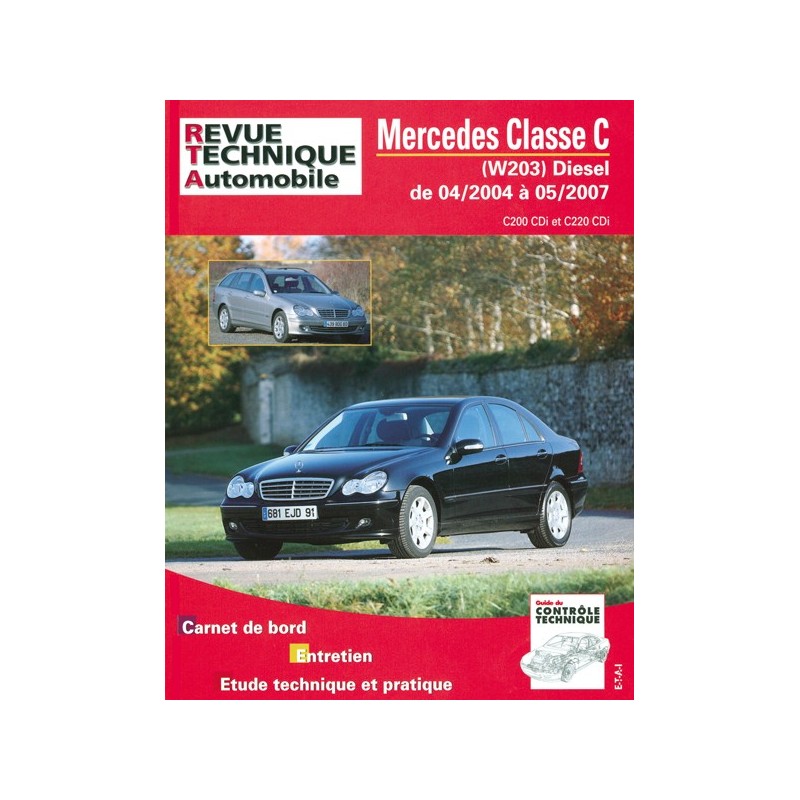 22174 REVUE TECHNIQUE MERCEDES CLASSE C