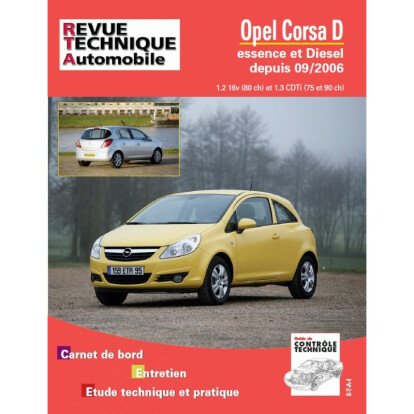 22479 REVUE TECHNIQUE OPEL CORSA