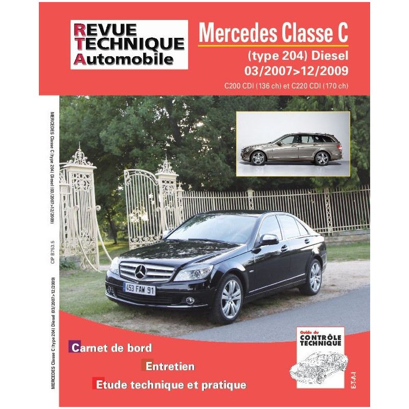 23681 REVUE TECHNIQUE MERCEDES CLASSE C