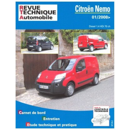 23683 REVUE TECHNIQUE CITROEN NEMO