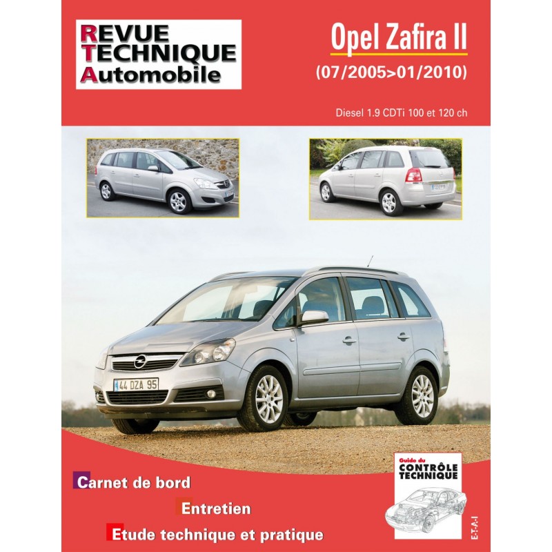 24282 REVUE TECHNIQUE OPEL ZAFIRA II