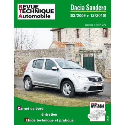 24511 REVUE TECHNIQUE DACIA SANDERO