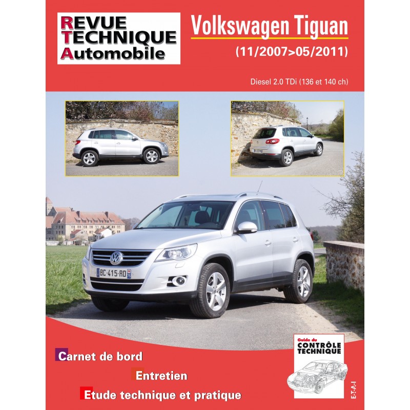 24512 REVUE TECHNIQUE VOLKSWAGEN TIGUAN