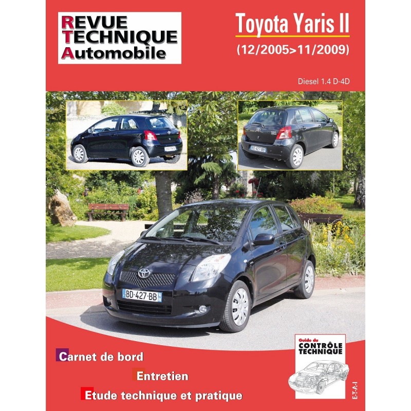 24516 REVUE TECHNIQUE TOYOTA YARIS II