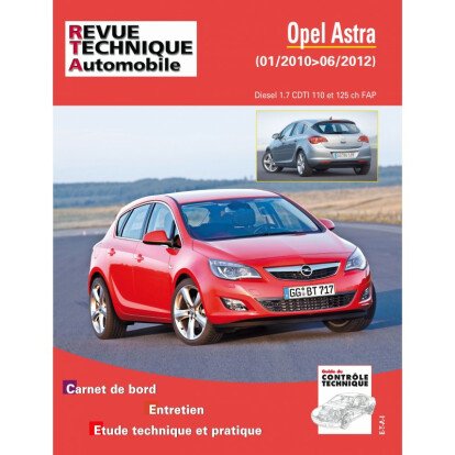 25447 REVUE TECHNIQUE OPEL ASTRA