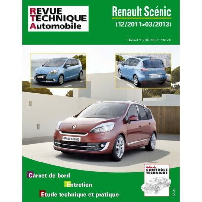 25914 REVUE TECHNIQUE RENAULT SCENIC