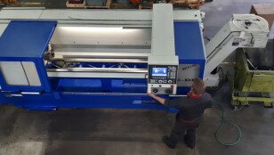 Nouveau tour à commande numérique par apprentissage chez Decharenton à Flers