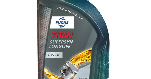 HUILE MOTEUR FUCHS TITAN SUPERSYN LONGLIFE 0W30 1L