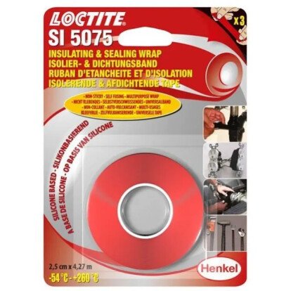 RUBAN ADHESIF ISOLATION ET ETANCHEITE 2.5cmx4.27m SI 5075 - LOCTITE