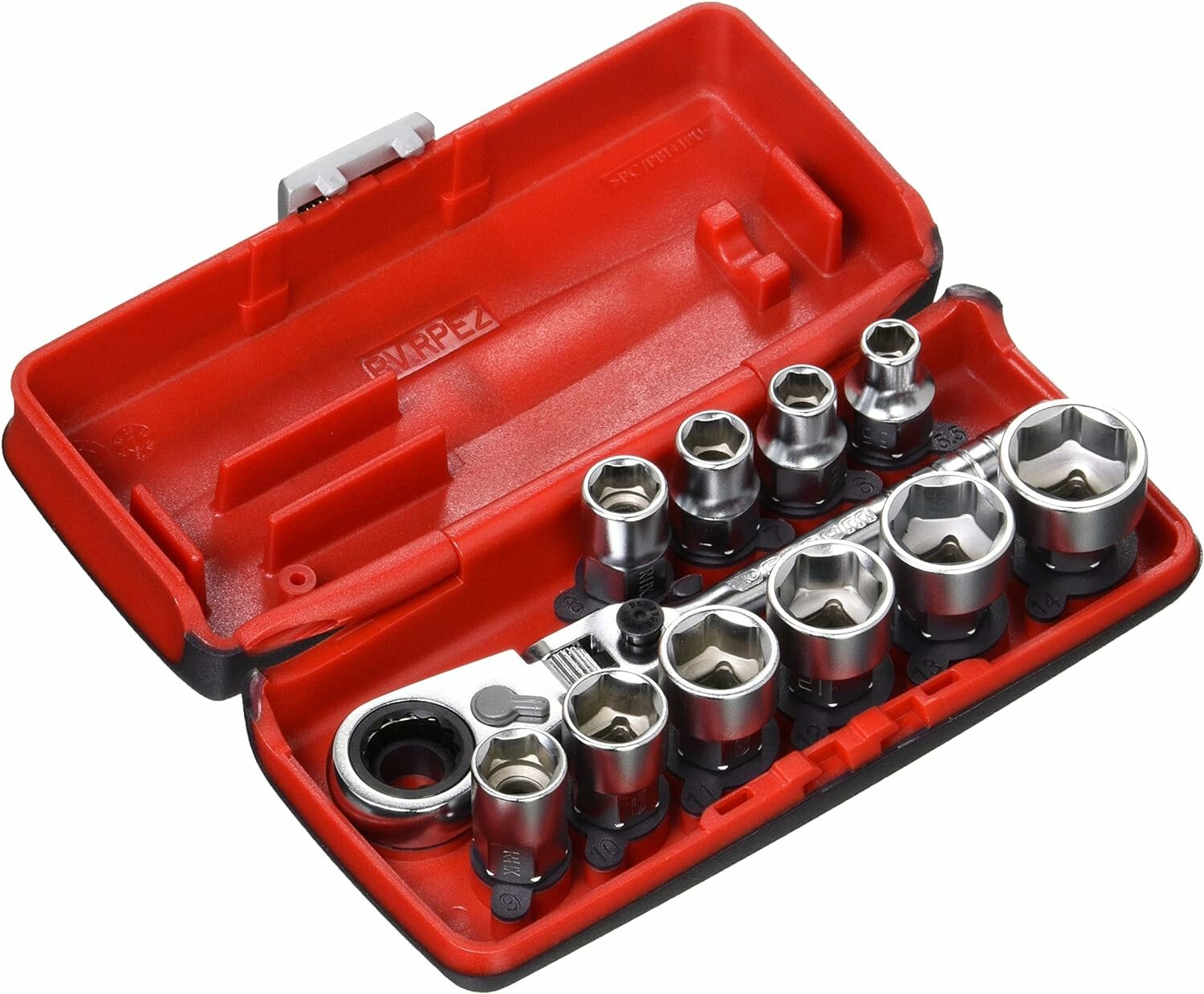 Coffret de douilles 1/4 hexagonales avec cliquet R.180 - FACOM - RXPICOPB