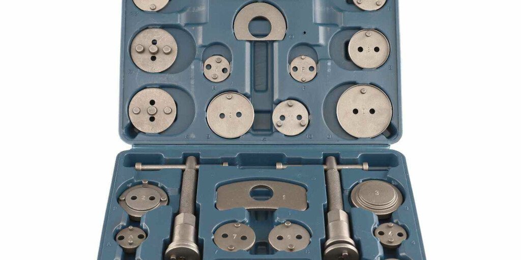 Kit Repousse Piston Frein 25 Pièces ATPEAM - Outils Freinage Complet Avec Mallette & Gants