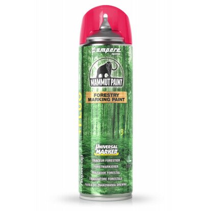 Traceur forestier rose fluo - AMPERE UNIVERSAL MARKER ® / MAMMUT PAINT ®