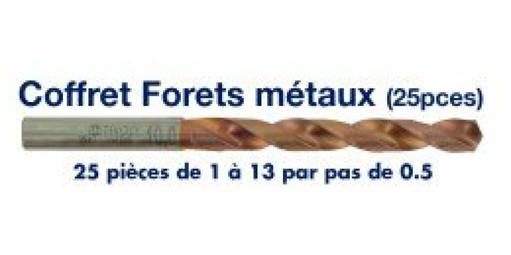 Foret HSS Revêtu TIVOLY FURIUS Ø7.5 Mm - Foret Métaux Haute Performance