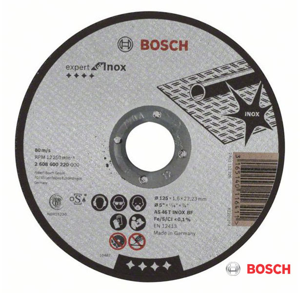 DISQUE ACIER Ø 125 MM bosch