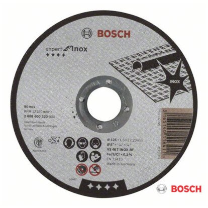 DISQUE ACIER Ø 125 MM bosch