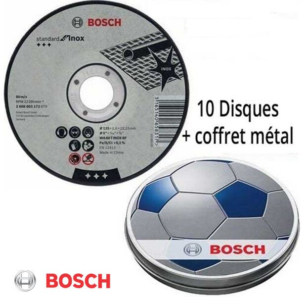 Disque à tronçonner métal (acier/inox) Ø125