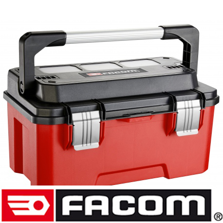 Valise de maintenance à roulettes + sélection électricien de 14 pcs - FACOM  FRANCE