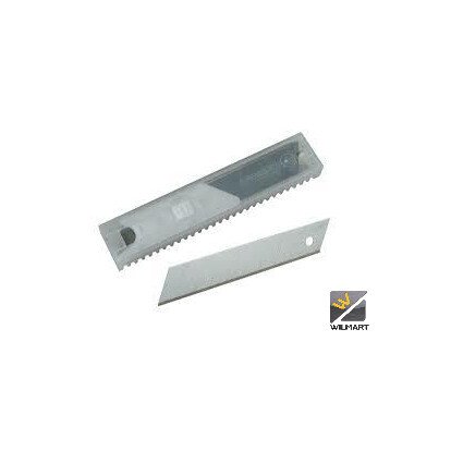 BOITE 10 LAMES CUTTER 18 MM -WILMART