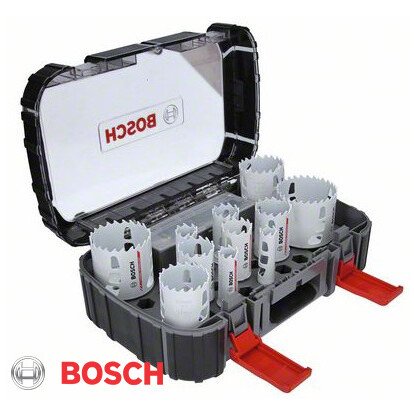 COFFRET SCIE TREPAN CARBURE 13 pièces -BOSCH