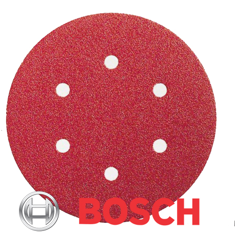 DISQUES PONCAGE Ø 150 MM Grain 60 -BOSCH