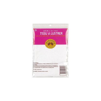 TISSU A LUSTRER LOT DE 2