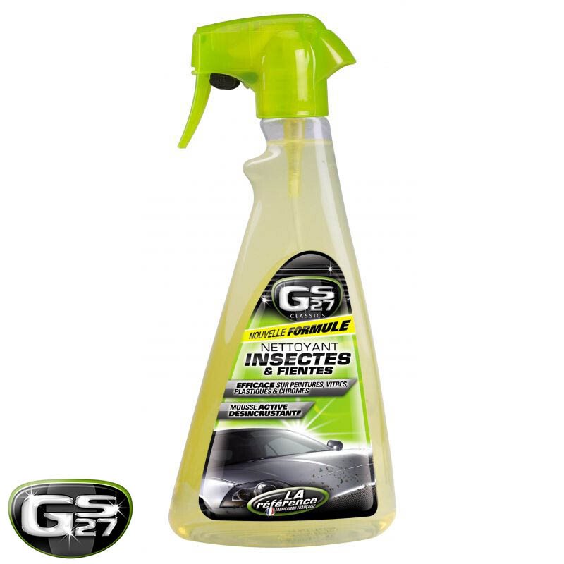 Nettoyant Voiture Fiente - Formule efficace et sans trace - Spray 1L