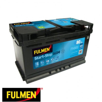 BATTERIE MICRO HYBRIDE AGM 12V 80A