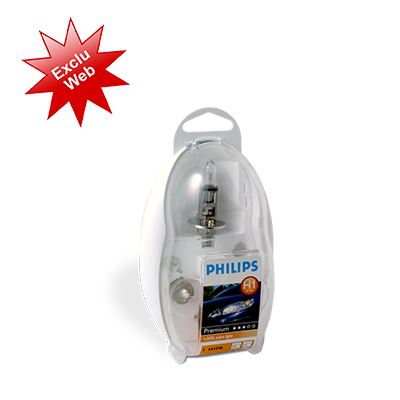 COFFRET DE LAMPE H4 - PHILIPS