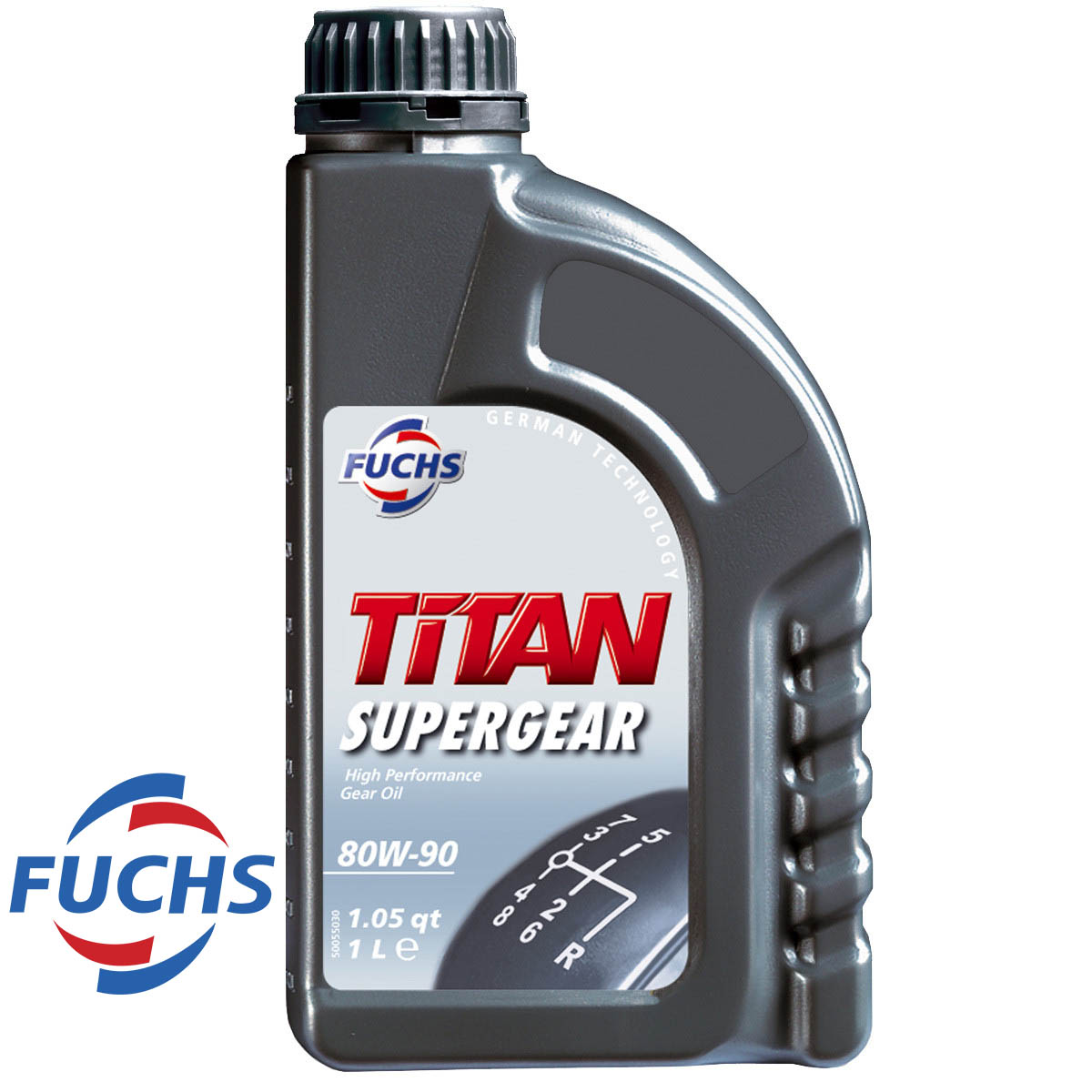 HUILE DE BOITE TITAN SUPERGEAR 80W90 - 1L